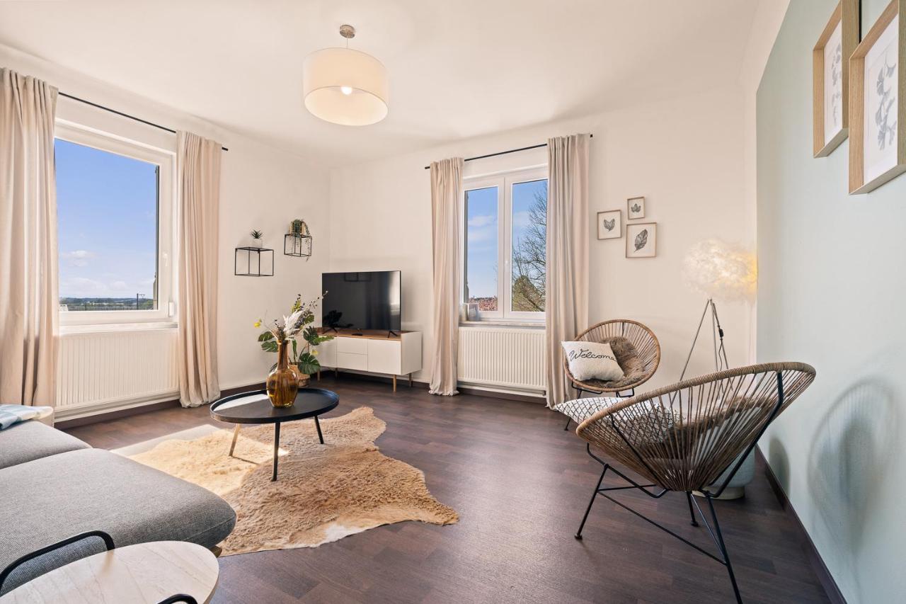 Wohnen im alten Bahnhof inkl Balkon Meckenbeuren Exterior foto